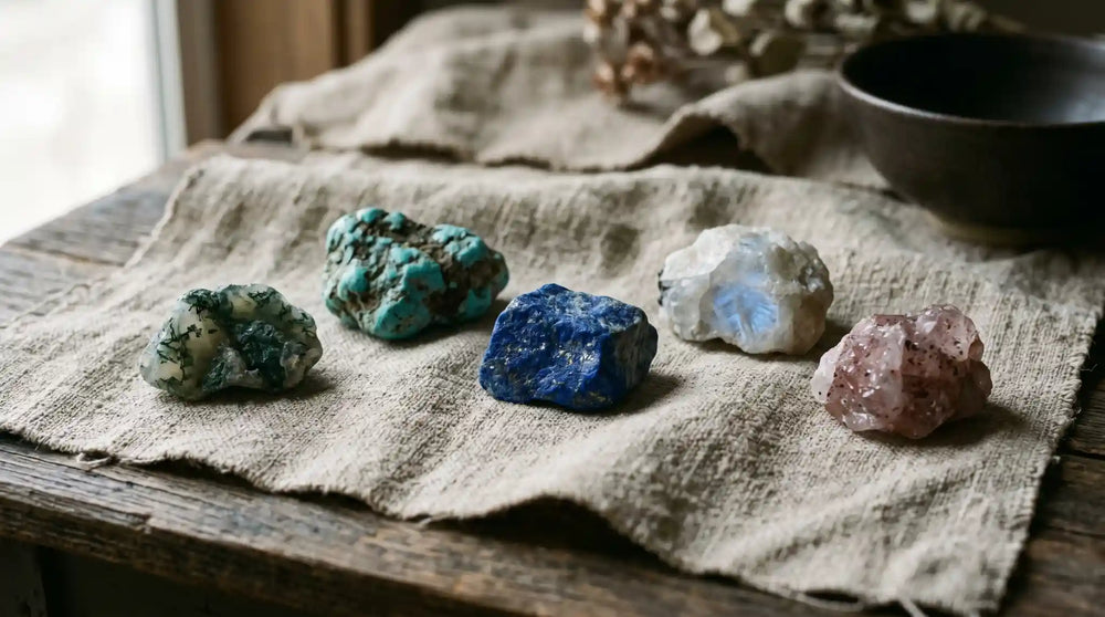 Crystals for Mothers: 8 Stones for Tired, Anxious, Silent, and Empty-Nest Seasons (2026 Guide)