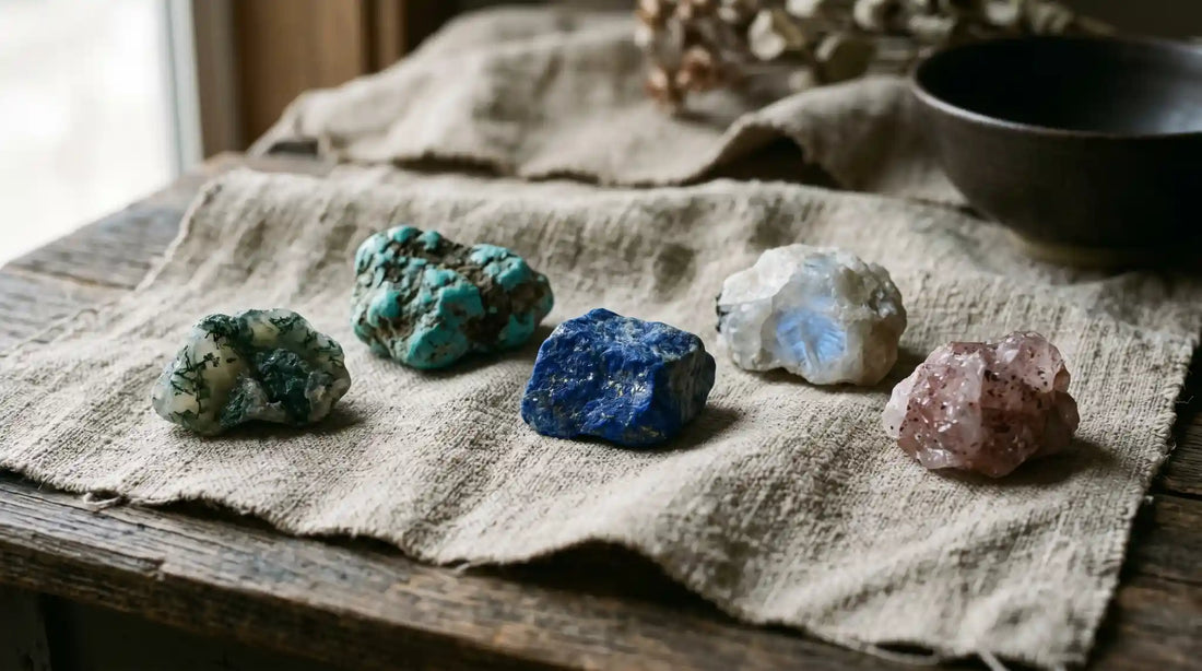 Crystals for Mothers: 8 Stones for Tired, Anxious, Silent, and Empty-Nest Seasons (2026 Guide)