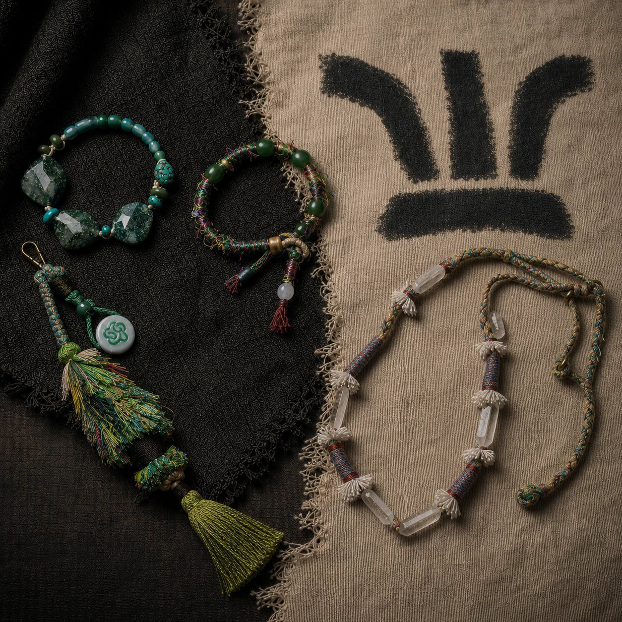 Manifest Abundance talisman collection by à la luck