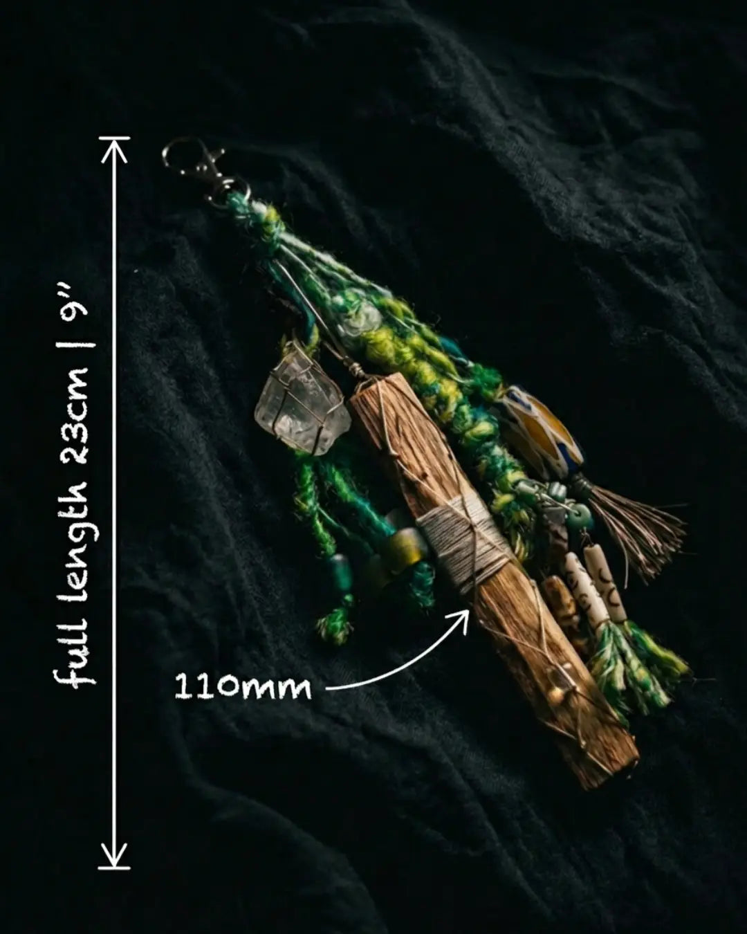 The Sanctuary #02 | Palo Santo & Quartz Bag Talisman