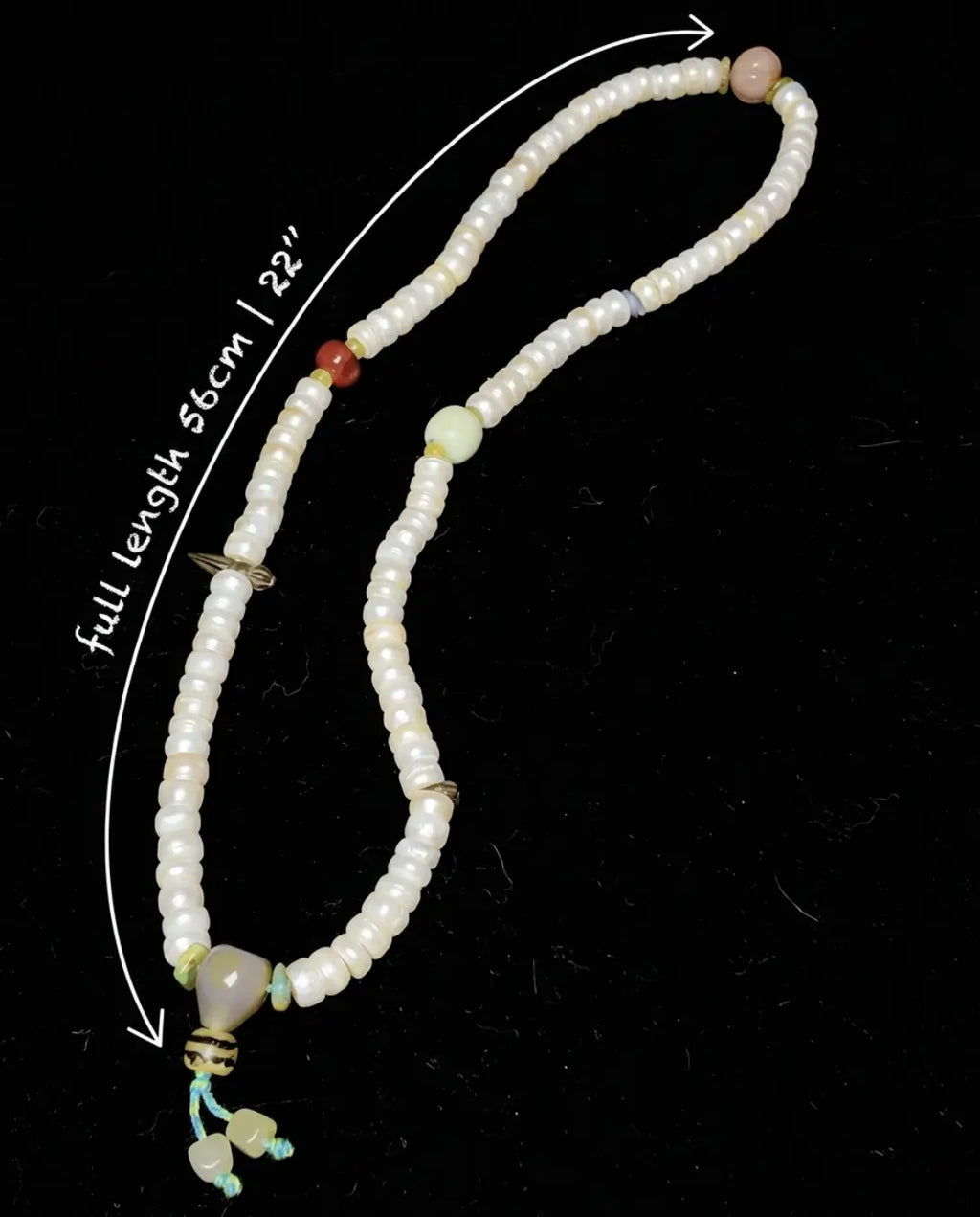 The Devotion #07 | 8mm Pearl Heishi 108 Mala