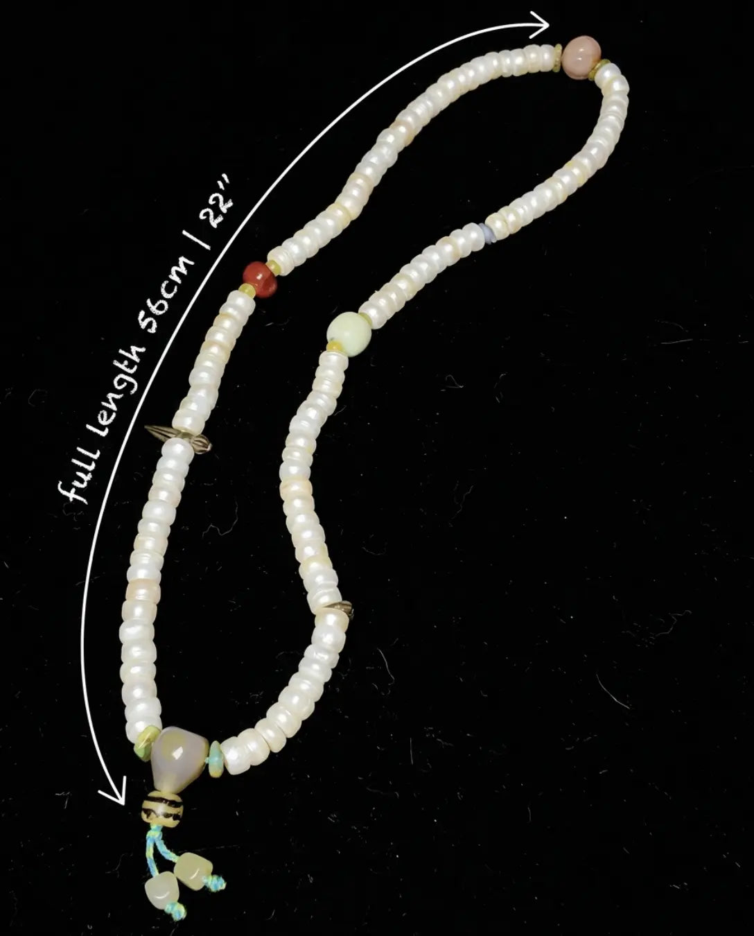 The Devotion #07 | 8mm Pearl Heishi 108 Mala