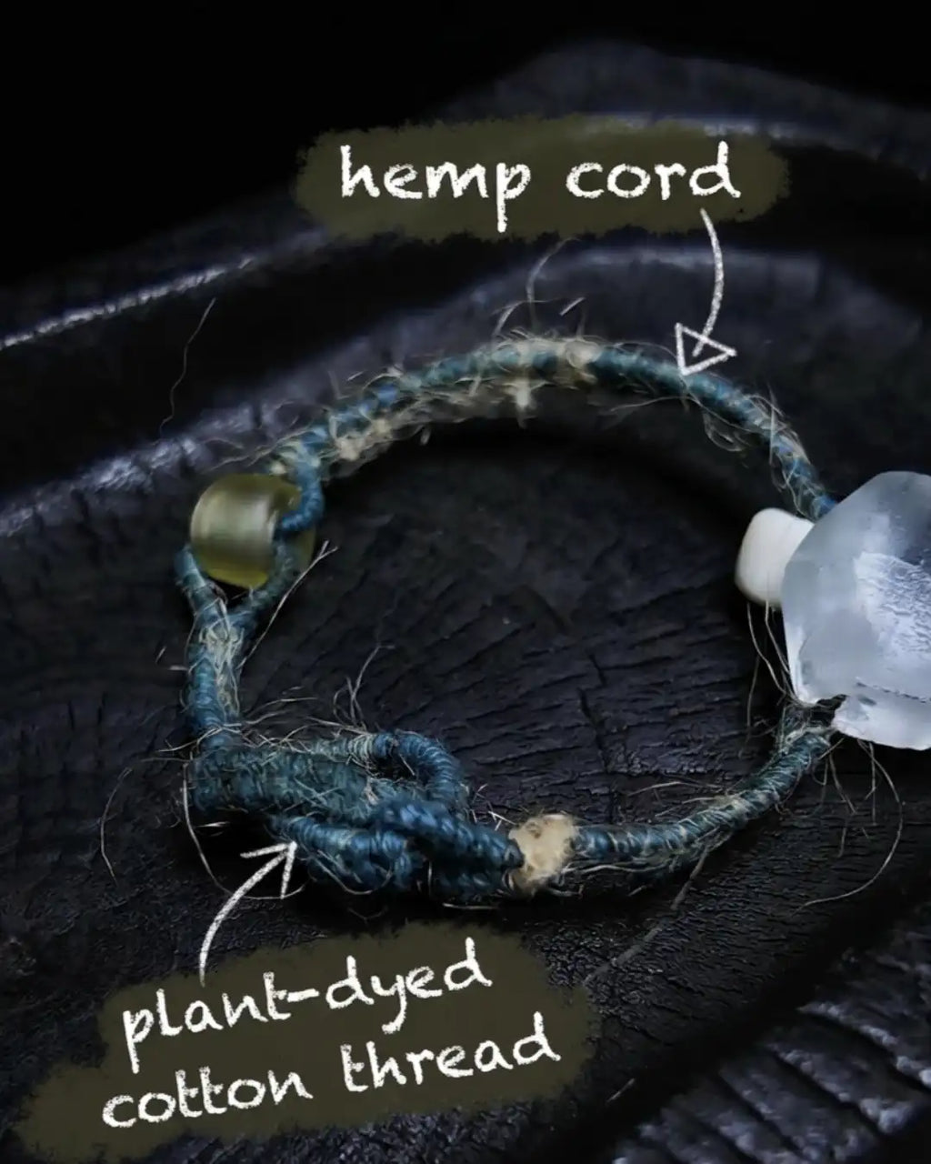 The Zen #08 | Patina Glass Bead Energy Bracelet