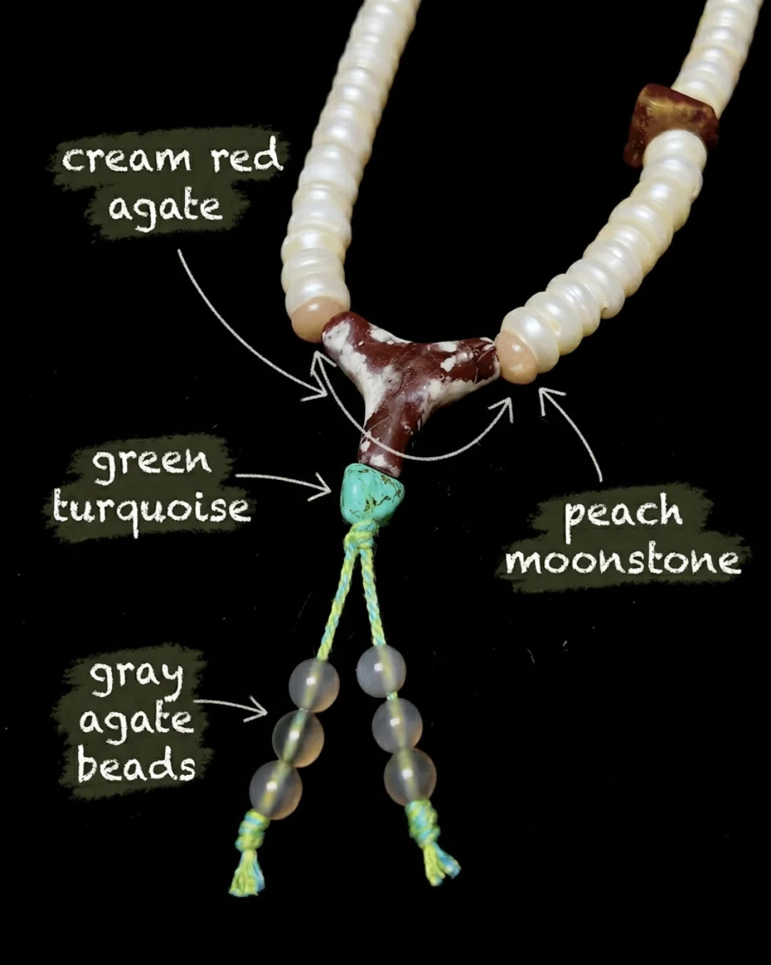 The Sovereign #12 | 10mm Pearl & Vajra 108 Mala