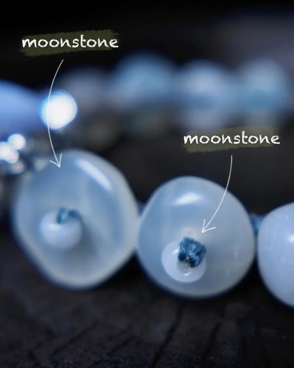 The Oracle #17 | Blue Lace Agate & Moonstone Bracelet