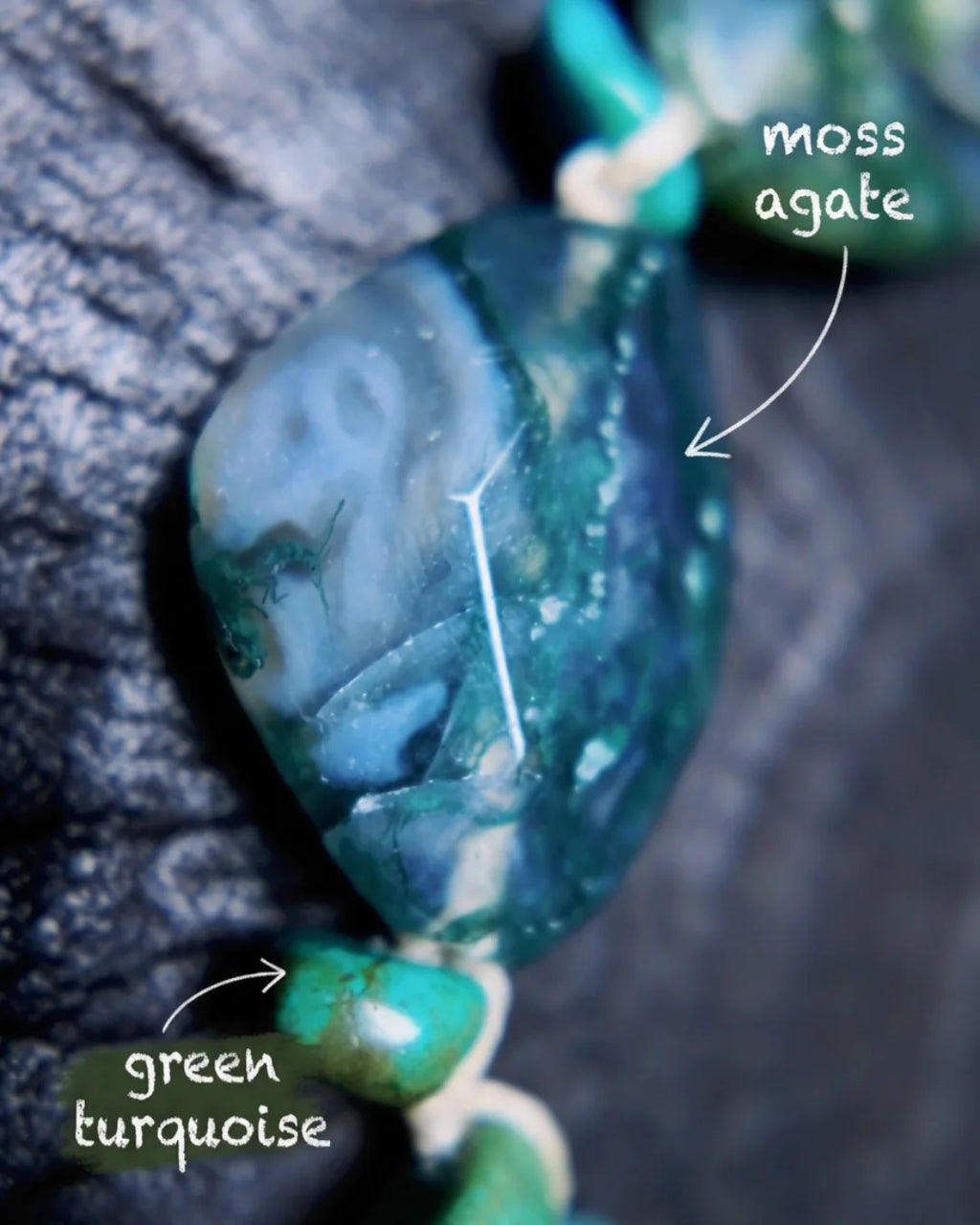 The Cultivator #18 | Moss Agate Abundance Bracelet
