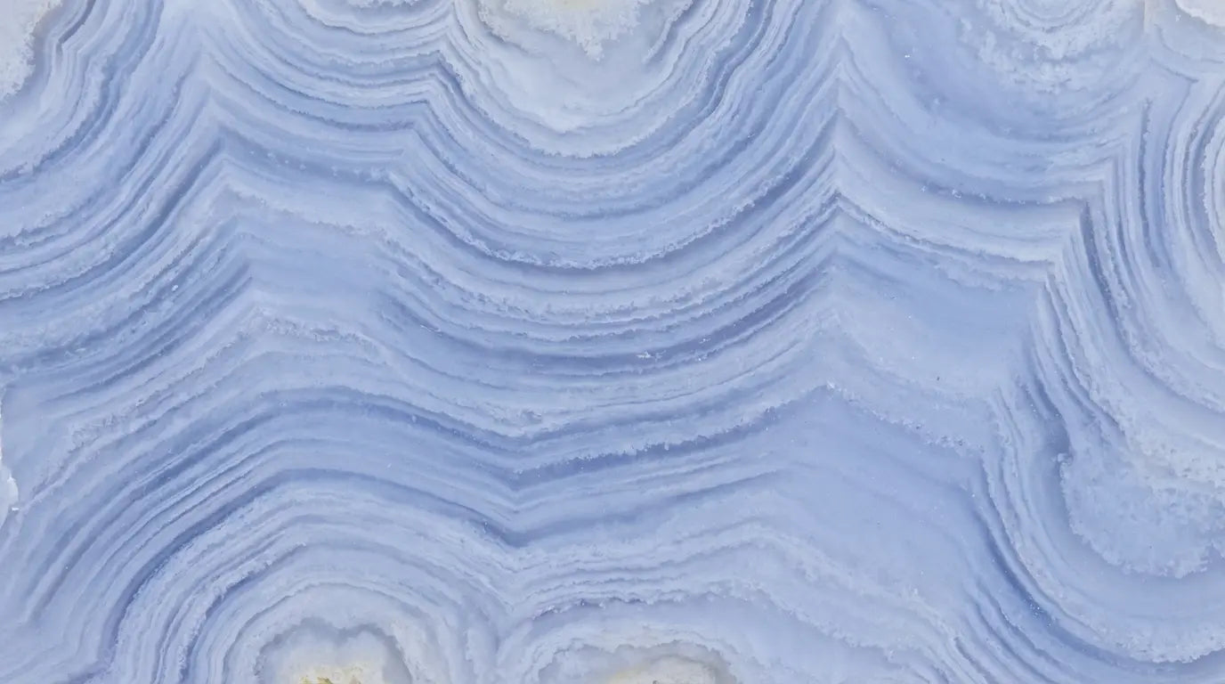Close-up of blue lace agate