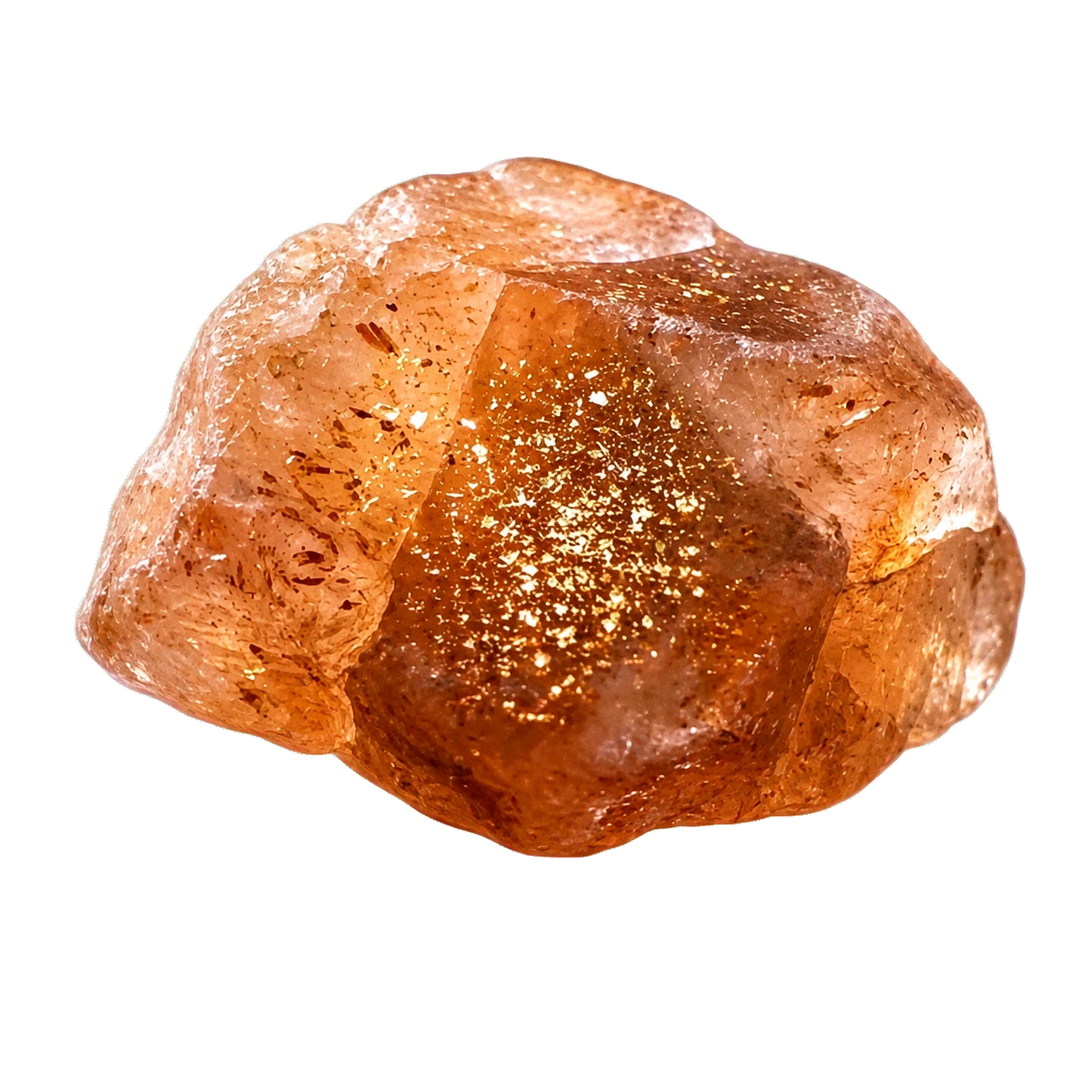 Illustrative Sunstone mineral specimen